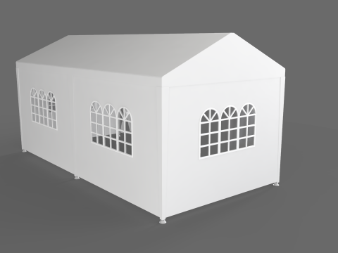 Event Tent 6x3meters Modèle 3D
