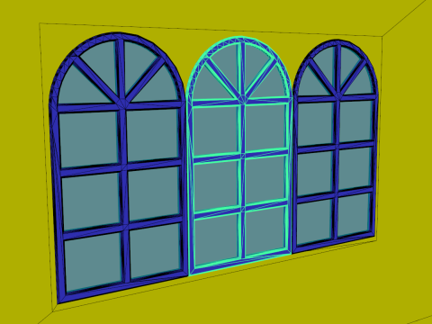 Event Tent 6x3meters Modèle 3D