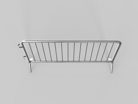 Fence Barrier - Crowd Control 1 3D Model