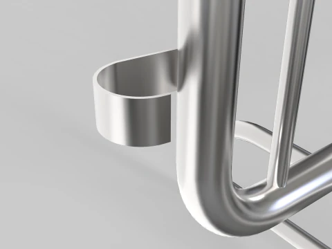 Fence Barrier - Crowd Control 2 3D Model