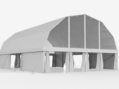 Festival Tent 3D Модель
