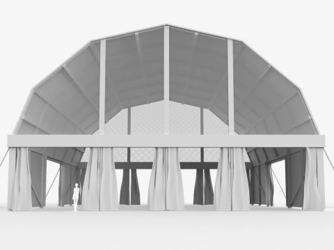 Festival Tent 3D Model