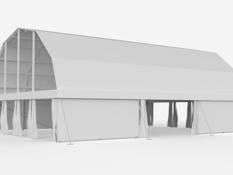 Festival Tent 3D मॉडल