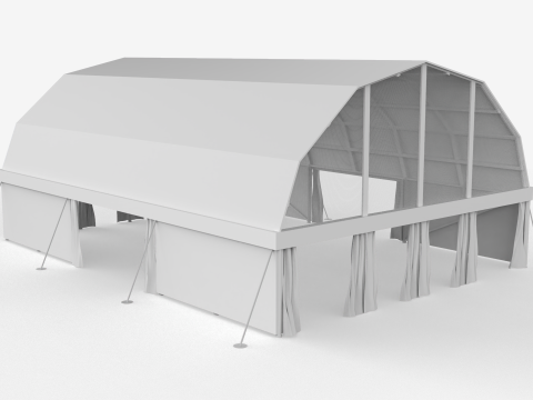 Festival Tent 3D मॉडल