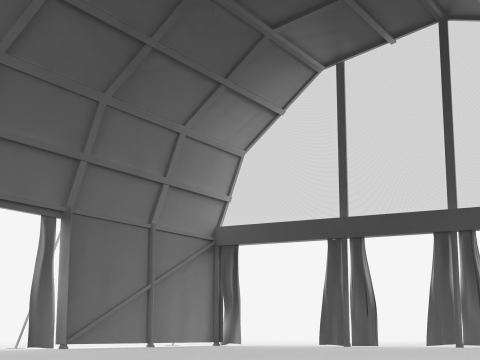 Festival Tent 3D मॉडल