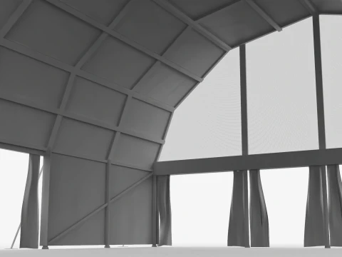 Festival Tent 3D Model