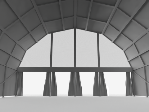 Festival Tent 3D मॉडल