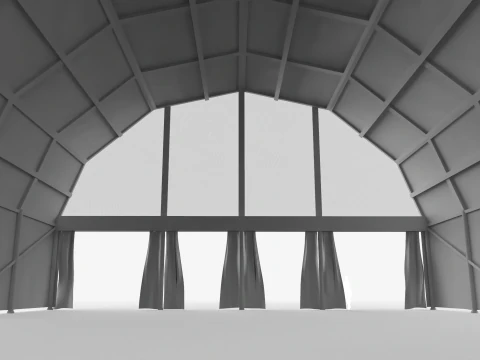 Festival Tent 3D Model
