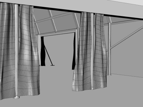 Festival Tent 3D Model