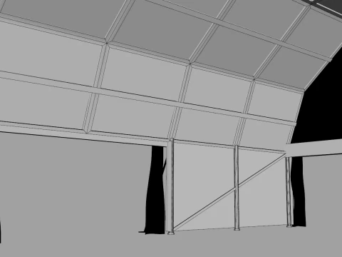 Festival Tent 3D Model
