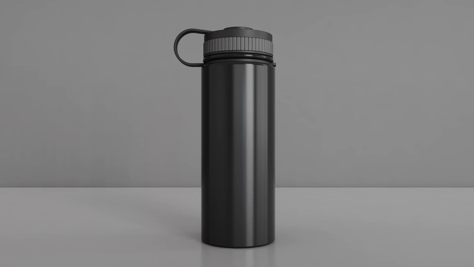 Flask Vacuum Thermo Cup 3D Model .c4d .max .obj .3ds .fbx .stl .blend 