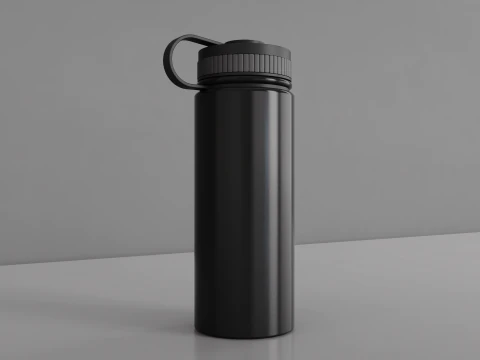 Flask Vacuum Thermo Cup 3D Model