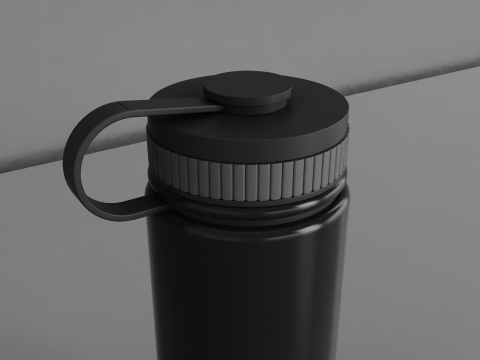 Flask Vacuum Thermo Cup 3D Модель