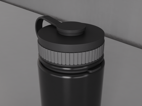 Flask Vacuum Thermo Cup 3D Модель