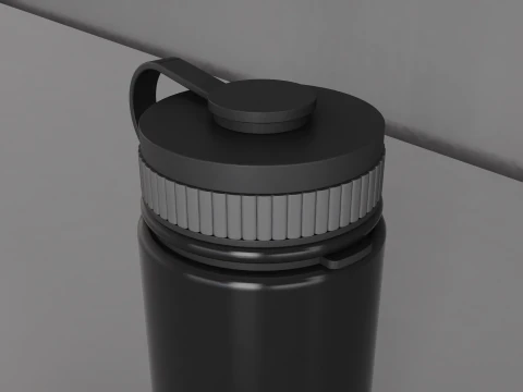 Flask Vacuum Thermo Cup 3D Model