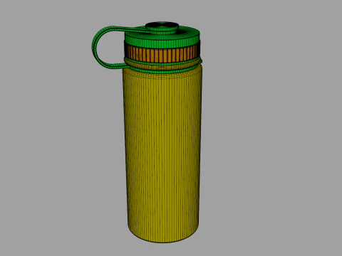 Flask Vacuum Thermo Cup 3D Model