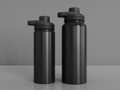 Flask Vacuum Thermos Modèle 3D