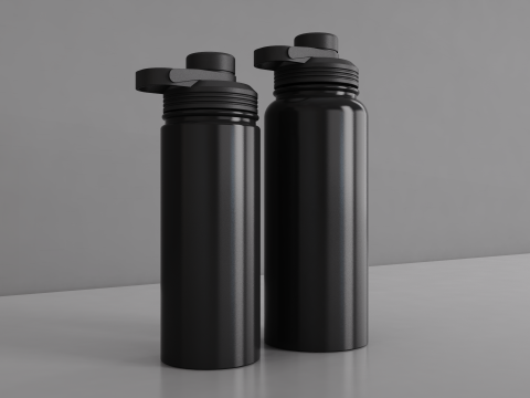 Flask Vacuum Thermos 3Dモデル