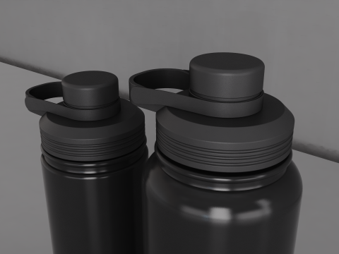 Flask Vacuum Thermos 3Dモデル