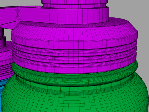 Flask Vacuum Thermos 3D Model