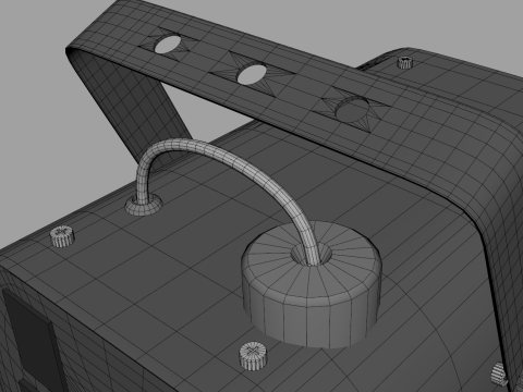 Fog Machine 3D Model