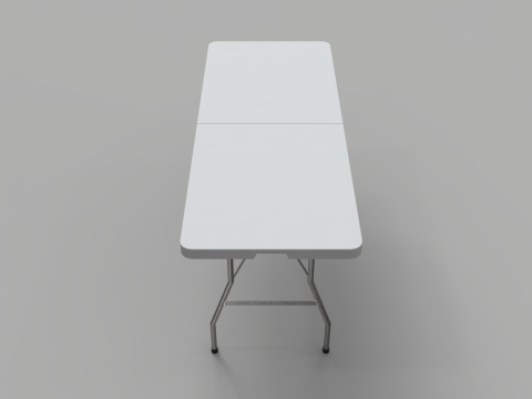 Folding Table - 6 Ft Modelo 3D