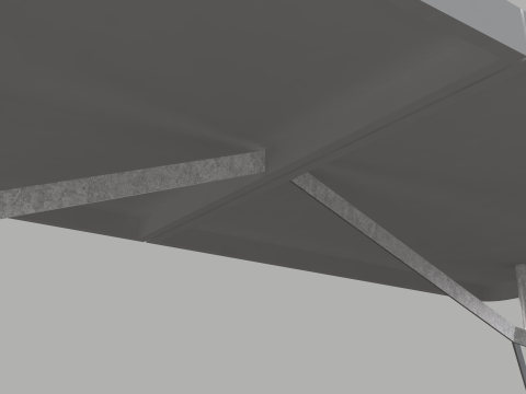 Folding Table - 6 Ft Modelo 3D