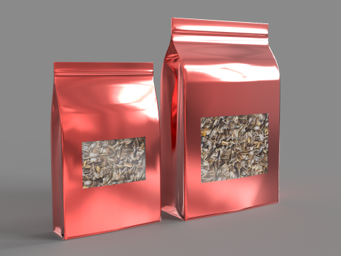 Food Bags 3D Модель