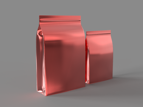 Food Bags 3D Model