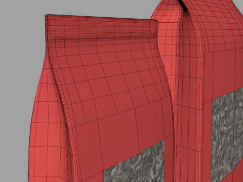 Food Bags 3D Model