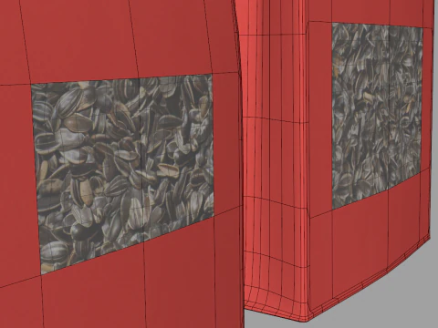 Food Bags 3D Model