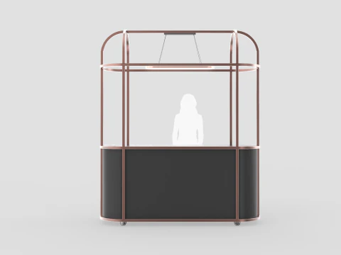 Food Display Stand 3D Model