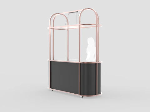 Food Display Stand 3D Model