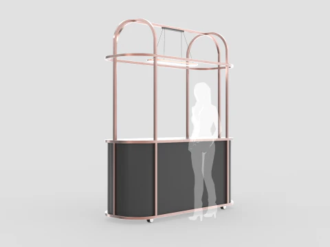 Food Display Stand 3D Model
