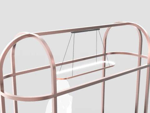 Food Display Stand 3D Model