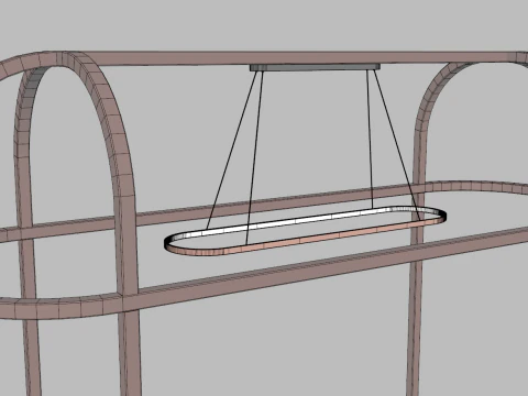 Food Display Stand 3D Model