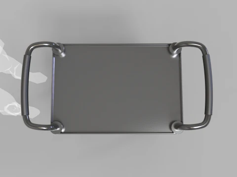 Food Service Cart 3D Model
