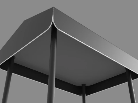 Food Stand - Cart 2 3D Model