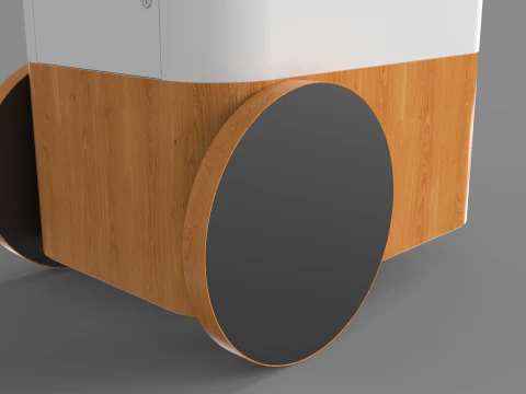 Food Stand - Cart 2 3D Model