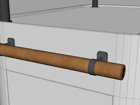 Food Stand - Cart 2 3D Model