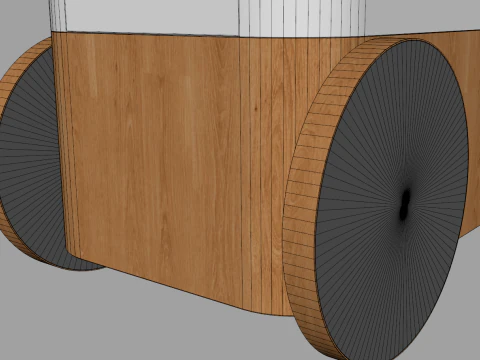 Food Stand - Cart 2 3D Model