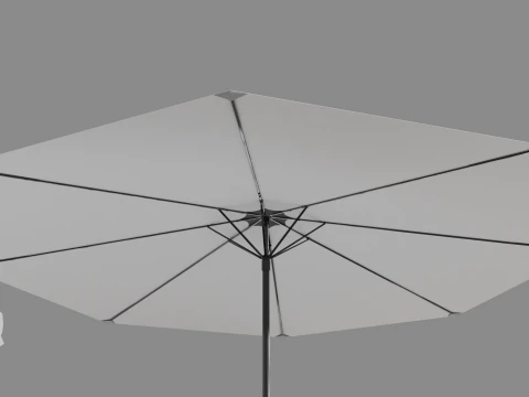 Food Stand - Cart 3 3D Model