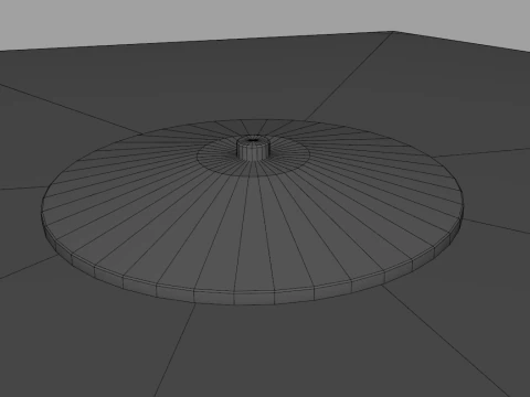 Food Stand - Cart 3 3D Model