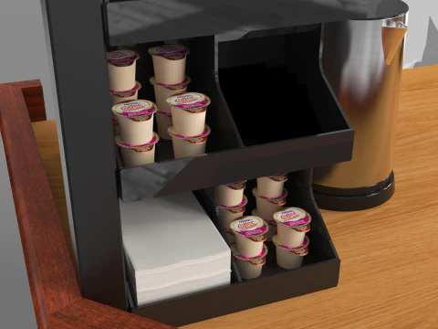 Food Stand - Cart 4 3D Model