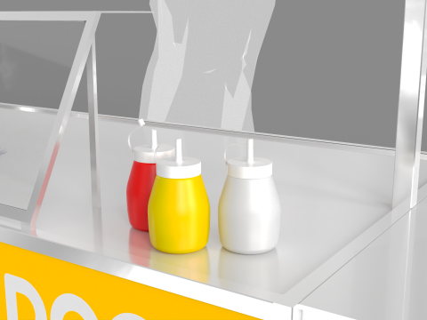 Food Stand - Cart 5 Model 3D
