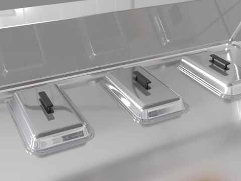 Food Stand - Cart 5 Model 3D