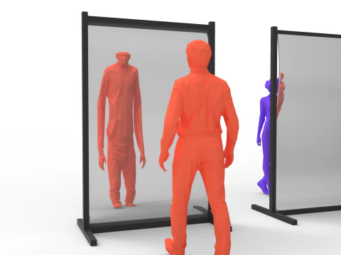 Funny Mirrors 3D Model