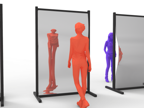 Funny Mirrors 3D मॉडल