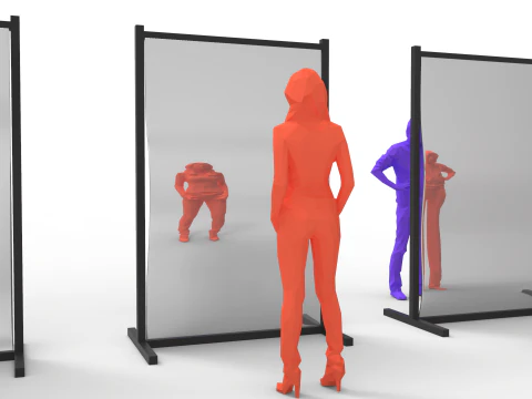 Funny Mirrors 3D Model