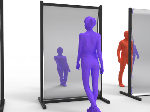 Funny Mirrors 3D Model